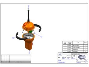 Dimension Drawing Tron 60GPS