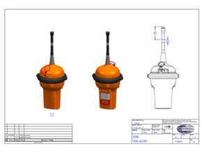 Dimension Drawing Tron 60GPS