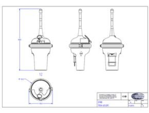 Dimension Drawing Tron 60GPS