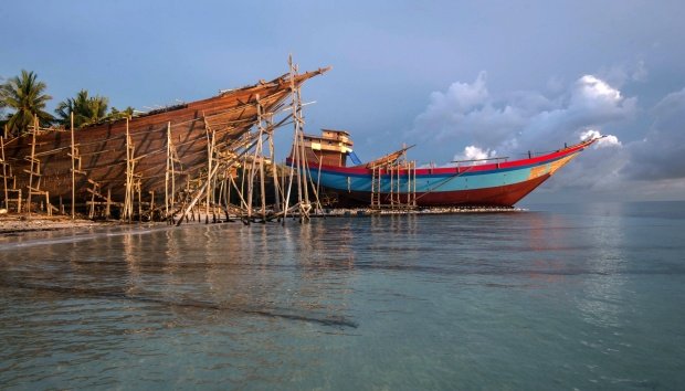 Procedure for the maintenance and repair activities of wooden ships