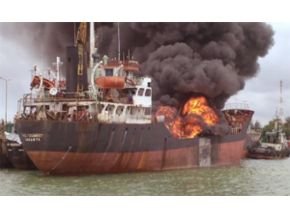 penyebab kebakaran di kapal