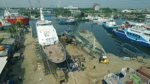 Building dock shipyard