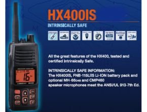 Handheld VHF radio communication for marine type VX-510MV