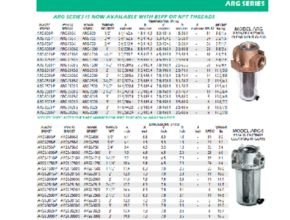 ARG Series Specification