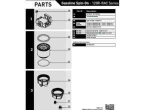 Gasoline Spin-On - 120R-RAC Series