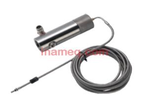 Optic head with fiber-optic cable