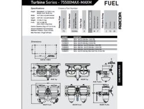 Turbine Series - 75500MAX-MAXM