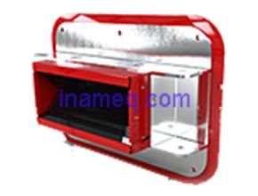 Marine Fire Rated Pathways type 400 Two Gang Solid Plate Kit W2 Pathway