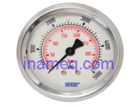 Marine Pressure Gauge Stainless Steel