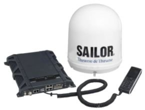 Satellite Communication type SAILOR 250 FleetBroadband