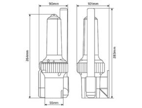 Search and Rescue Transponder Drawing