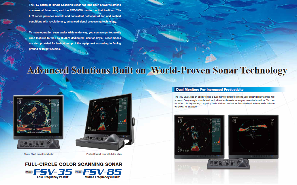 Advanced Solutions Built on World-Proven Sonar Technology
