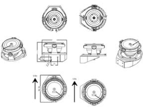 Marine Gyrocompass Bearing Repeater Support