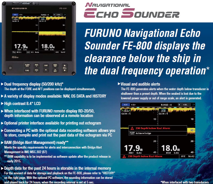 Navigational Echo Sounder