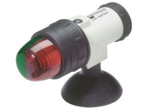Portable LED Boat Bow Navigation Light w Suction Cup