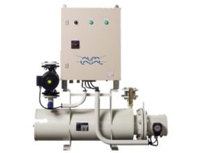 Electrical water heater for engine jacket cooling water 