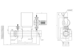 Electrical water heater for engine jacket cooling water drawing