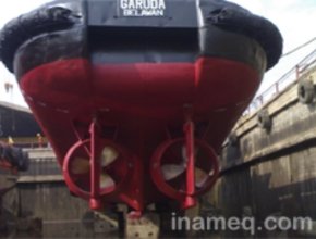 Fish Tail Rudder; Thordon SXL Rudder Carrier Bearings; Thordon Thorseal Rudder Seals Indonesia-Belgium Virtual Business And Investment Dialogue On Port Development Dok Pantai Lamongan Merampungkan Kapal Tongkang Baru