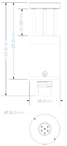 Sound Velocity For Marine Type UltraSV Drawing