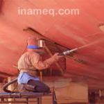 Ship sandblasting