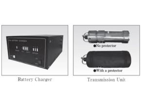 Battery charger and transmission unit