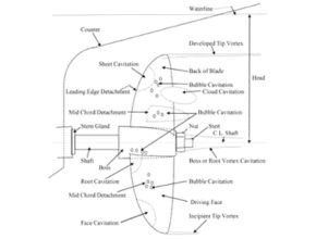 various types of propeller cavitation