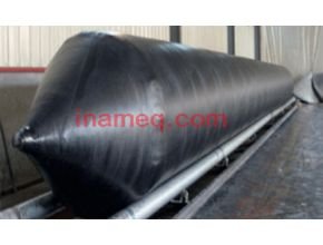 Marine rubber ship launching airbag