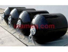 Polyurethane foam filled fender for dock