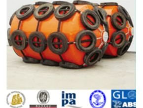Tire net type polyurethane foam filled marine fender