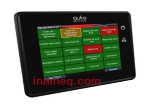 Marine watch main alarm operator panel