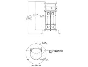 LIEX 710/051 Half Mile Fog Signal Drawing