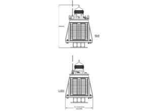 Self-Contained LED Marine Lantern with AIS drawing