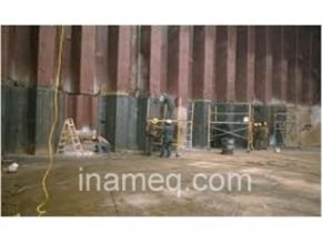 Ship watertight bulkheads pressure testing