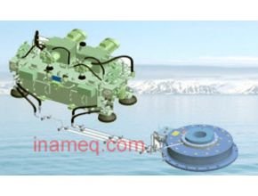 Steering gear in ship