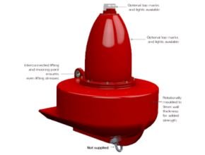 1200mm Diameter Fast Water Buoy (SL-B1200-FW) Application