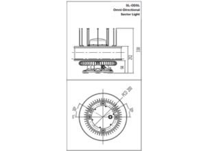 7-11NM Omni-Directional Sector Lantern (SL-ODSL) Drawing