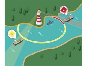 7-11NM Omni-Directional Sector Lantern (SL-ODSL) Isometric