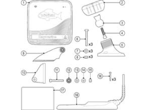 Wi-Fi CHIRP DownVision Sonar For Smartphones and Tablets Parts