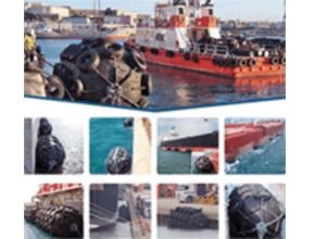 Marine Pneumatic Rubber Fender Application