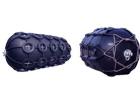 Used For Protect The Vessel Boat Fender With ISO