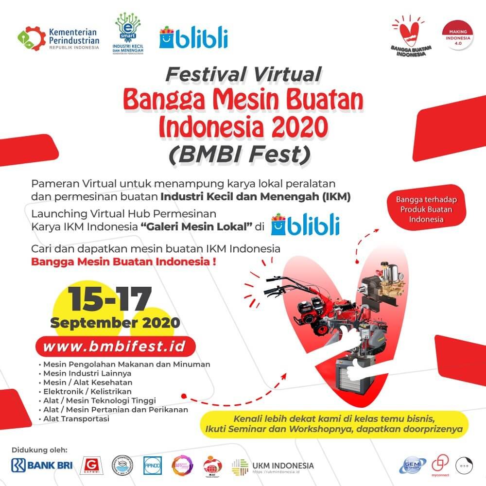 Festival Virtual Bangga Mesin Buatan Indonesia 2020 (BMBI Fest)