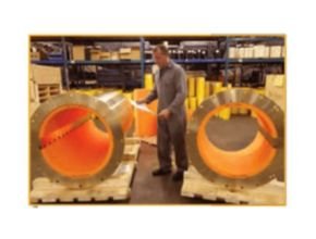 SEAWATER LUBRICATED PROPELLER SHAFT BEARING SYSTEM