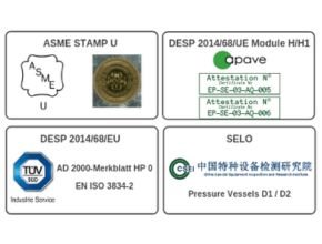 Barriquand and ASET marine heat exchanger serial number