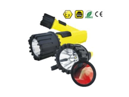 IMPA 792295 Explosion Proof Intrinsically Safe 4AA LED Flashlight EX-5180 with Red Color Filter