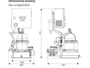 Alfa Laval MIB 503 Module Dimension