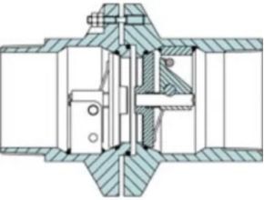 Flaps snap into the closed position