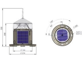 SABIK SC 110 Marine Lantern Specification