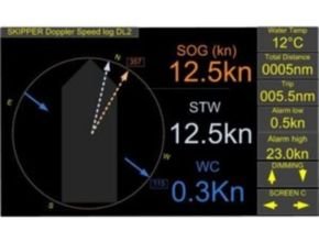 SKIPPER DL2 Navigation Speed Logs