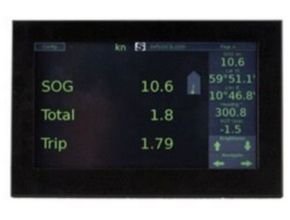 SKIPPER SD21 Speed Over Ground (SOG) Speed Log With Built in STW Sensor